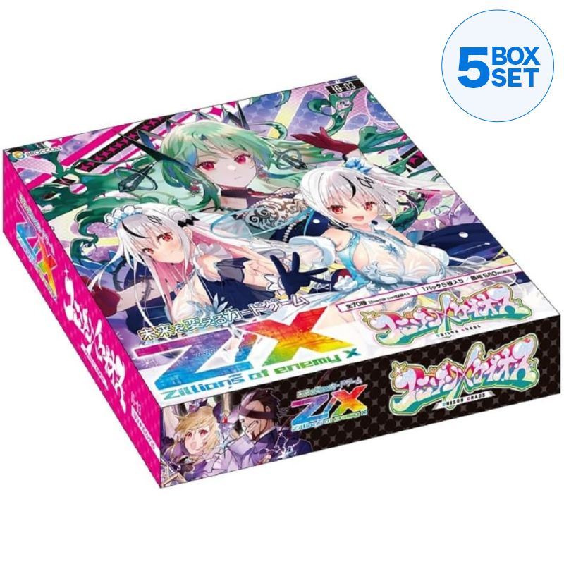 Z/X Zillions of enemy X Unison Chaos IG03 Booster Pack Box TCG JAPAN OFFICIAL