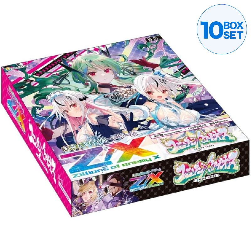 Z/X Zillions of enemy X Unison Chaos IG03 Booster Pack Box TCG JAPAN OFFICIAL