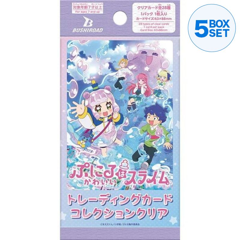 Trading Card Collection Clear Puniru Is a Cute Slime Booster Pack Box TCG JAPAN