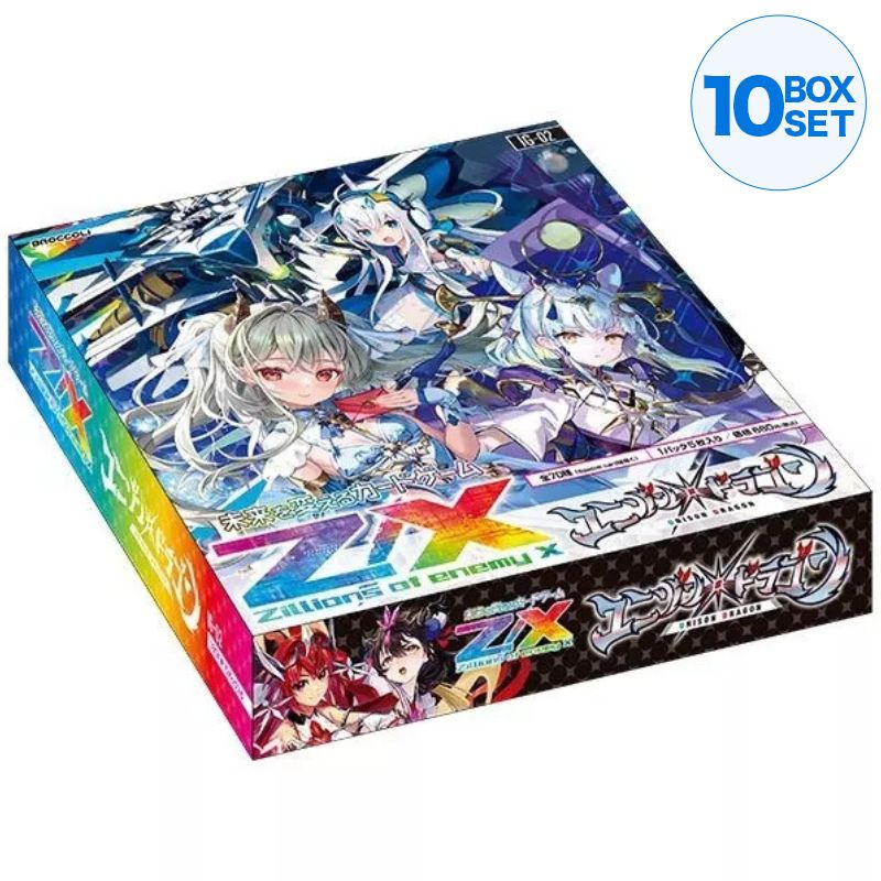 Z/X Zillions of enemy X Unison Dragon IG02 Booster Pack Box TCG JAPAN OFFICIAL