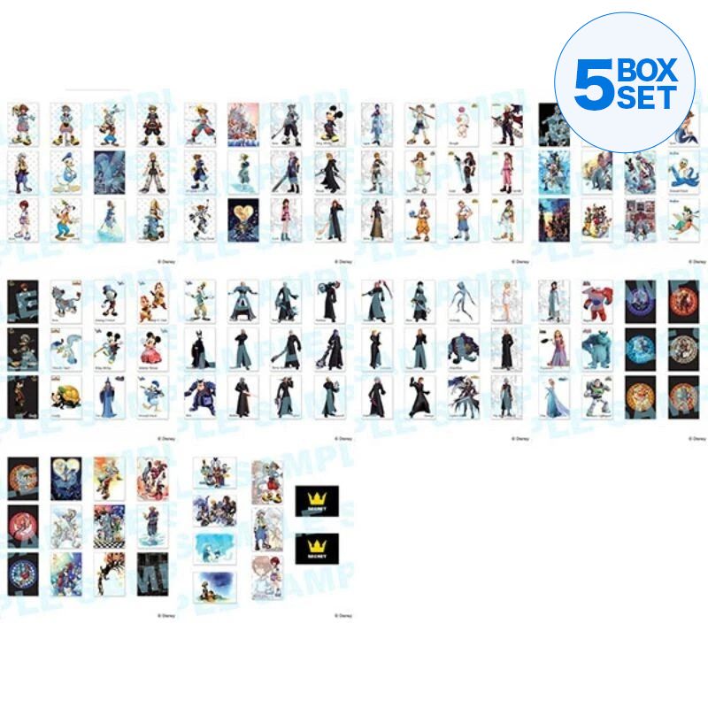Square Enix Kingdom Hearts Art Museum Booster Pack Box TCG JAPAN OFFICIAL
