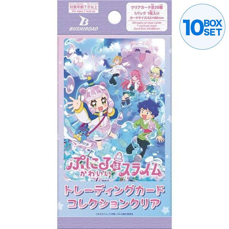 Trading Card Collection Clear Puniru Is a Cute Slime Booster Pack Box TCG JAPAN