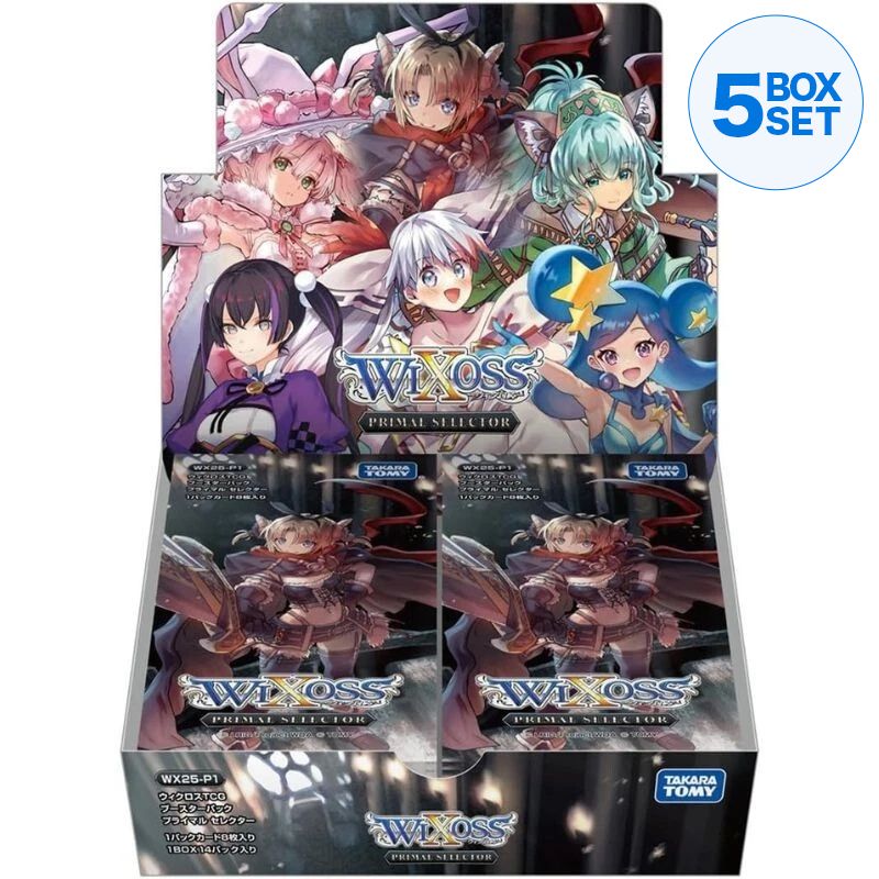 Wixoss Primal Selector WX25-P1 Booster Box TCG JAPAN OFFICIAL