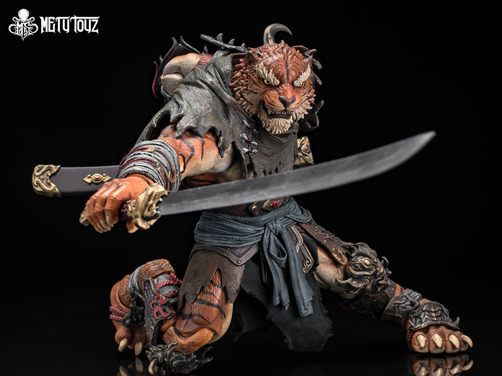 Adventurer World Series Tiger Vanguard Jin Shan Jun 1/10 Action Figure JAPAN