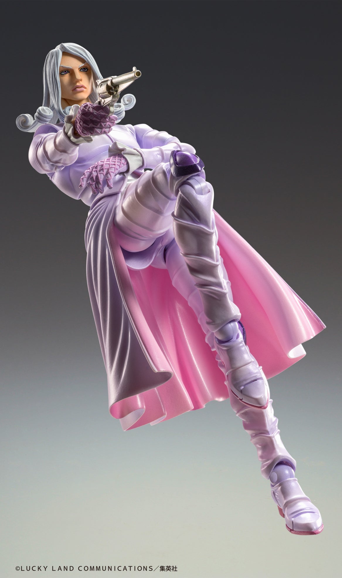 Super Action Statue JoJo's Part.VII Steel Ball Run Funny Valentine Second Figure