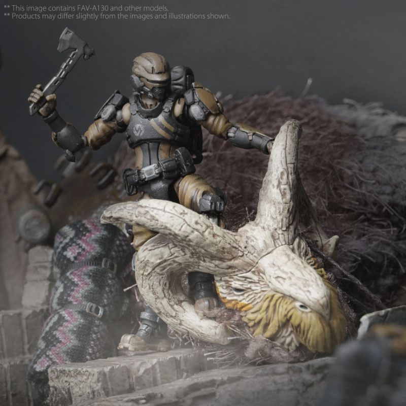 TOYS ALLIANCE Acid Rain FAV-A130 Cinder Invader 1/18 Action Figure JAPAN