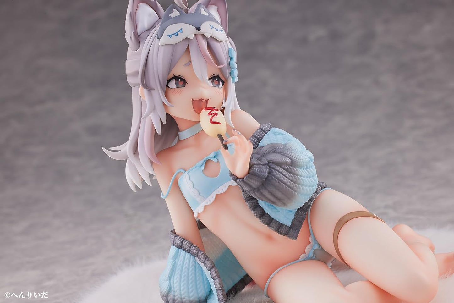 Vivify Oyasumi Ookami Haino illustration by henreader 1/6 Figure JAPAN OFFICIAL