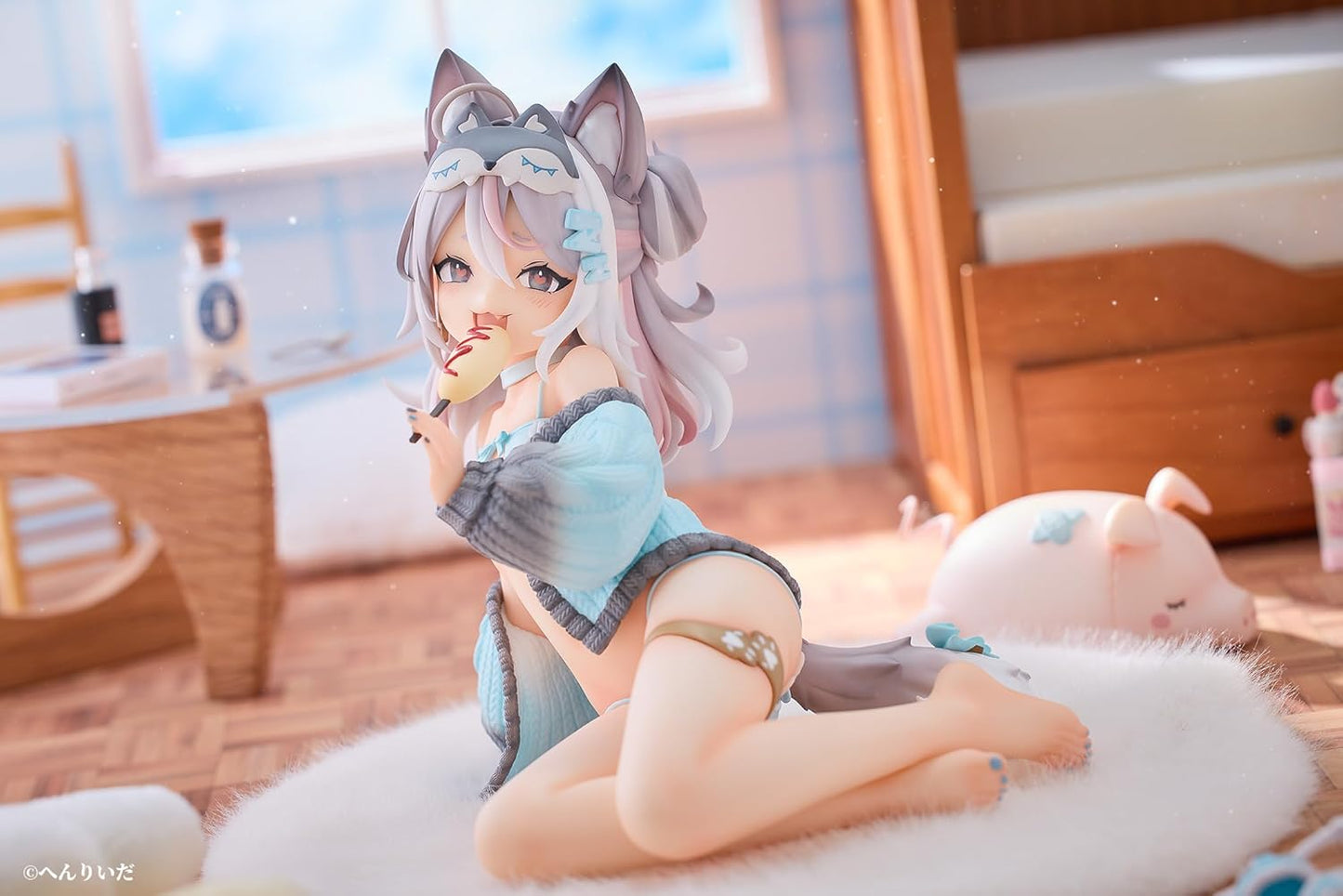 Vivify Oyasumi Ookami Haino illustration by henreader Deluxe Ver. 1/6 Figure