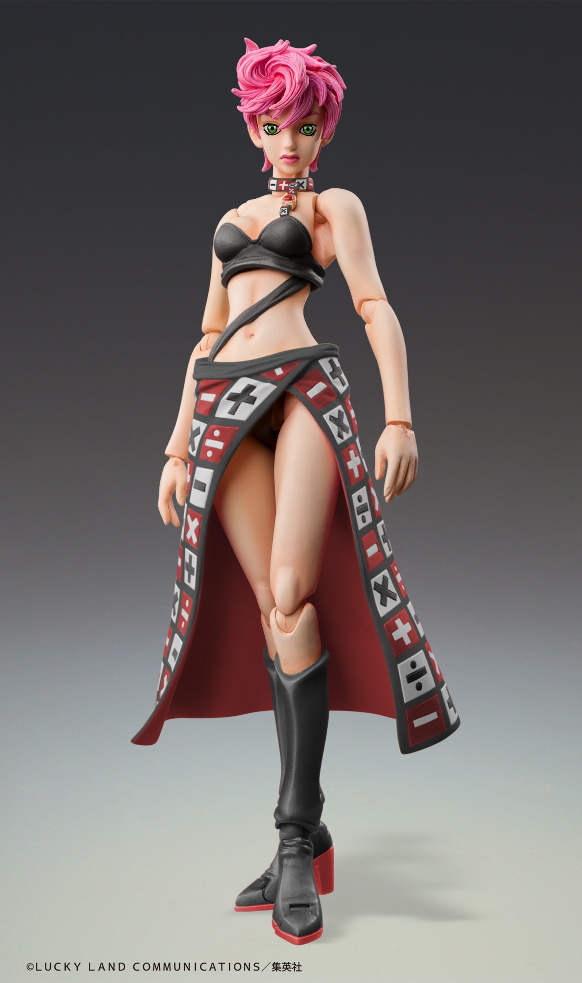 Super Action Statue JoJo's Bizarre Adventure Part. V Trish Una Ver. BLACK Figure