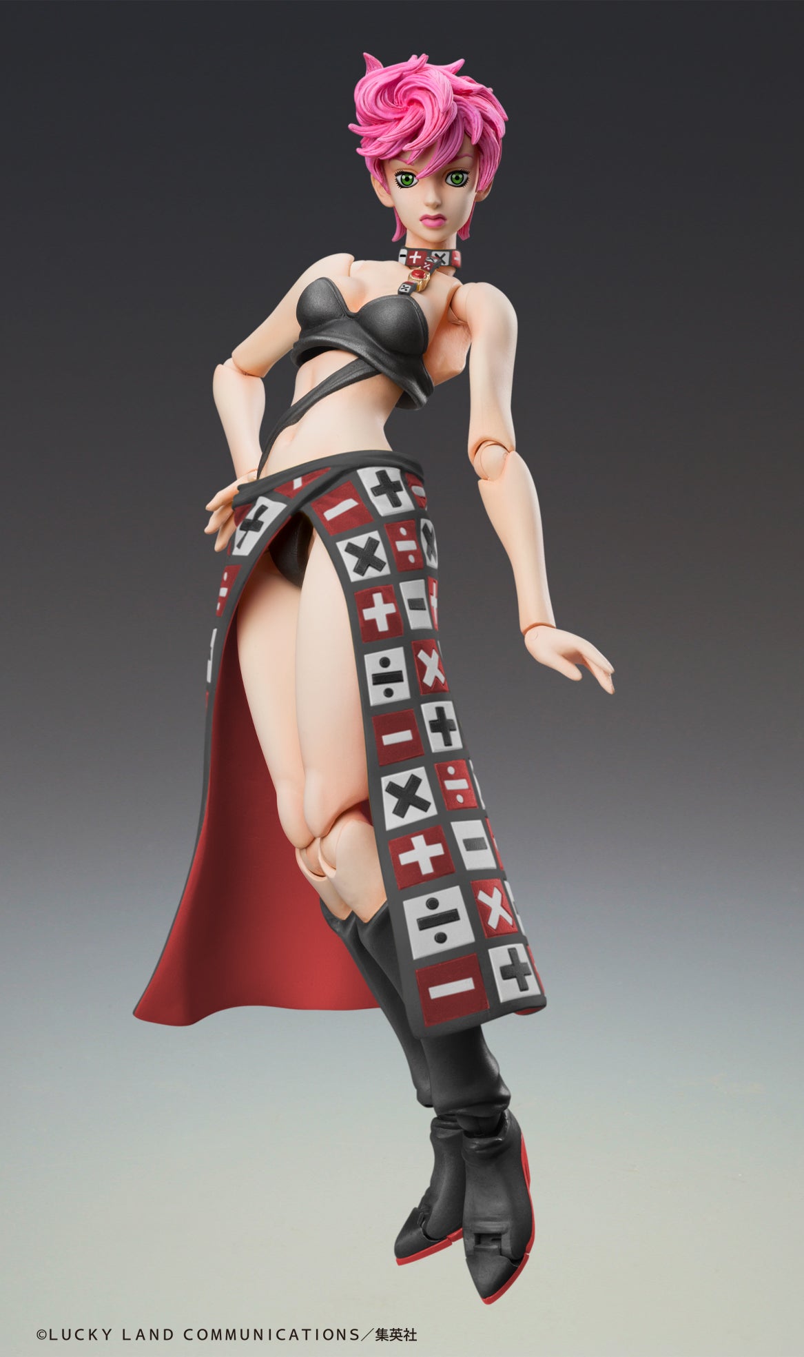 Super Action Statue JoJo's Bizarre Adventure Part. V Trish Una Ver. BLACK Figure