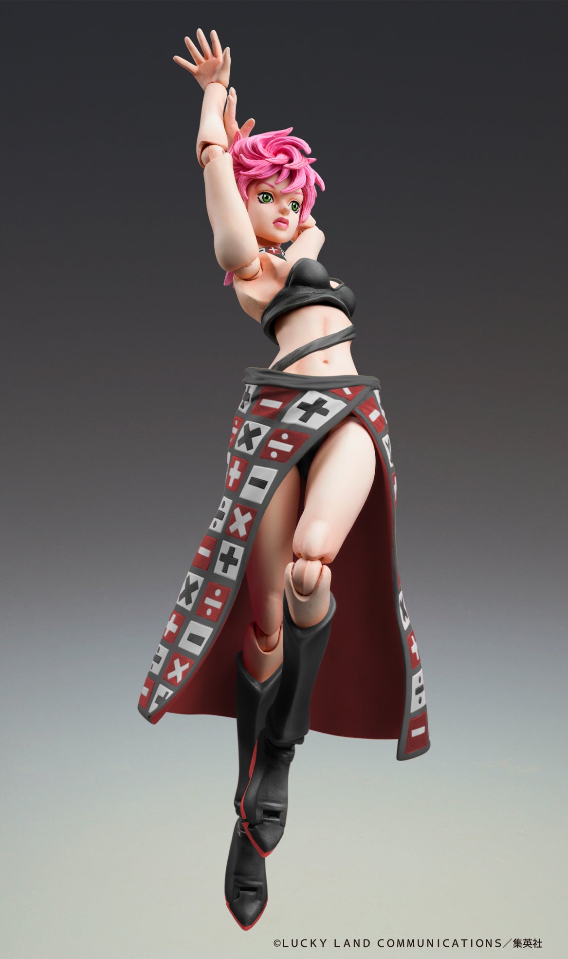 Super Action Statue JoJo's Bizarre Adventure Part. V Trish Una Ver. BLACK Figure