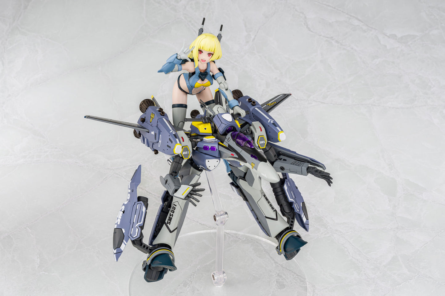 Aoshima V.F.G. Macross Frontier VF-25S Super Messiah Model Kit JAPAN OFFICIAL