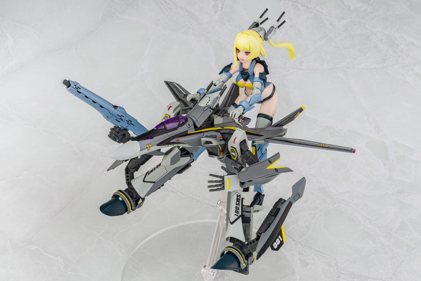 Aoshima V.F.G. Macross Frontier VF-25S Super Messiah Model Kit JAPAN OFFICIAL