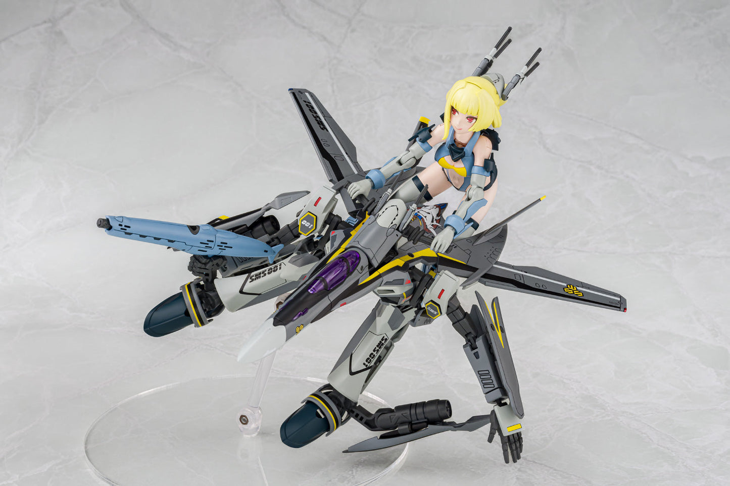 Aoshima V.F.G. Macross Frontier VF-25S Super Messiah Model Kit JAPAN OFFICIAL