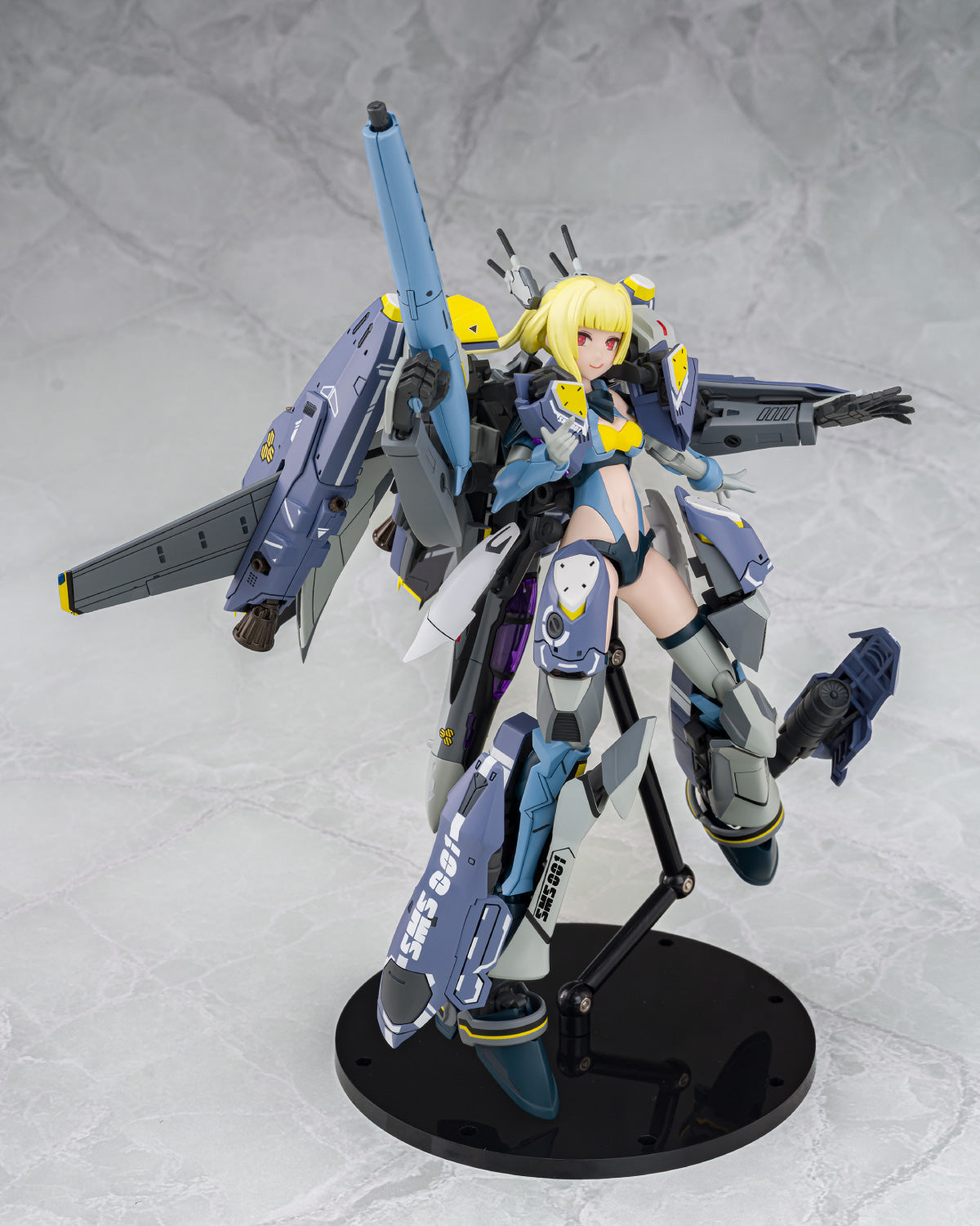 Aoshima V.F.G. Macross Frontier VF-25S Super Messiah Model Kit JAPAN OFFICIAL