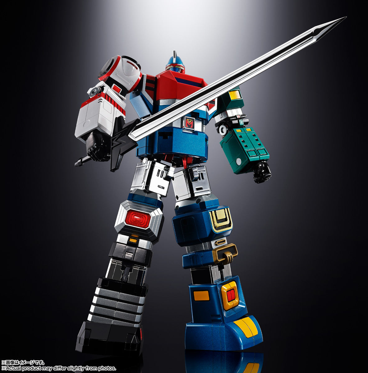 Soul of Chogokin GX-40SP Six God Combination Godmars 50th Ver Action Figure