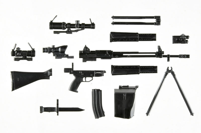 Tomytec LittleArmory LA089 Type 89 Assault Rifle Type 1.5 1/12 Model Kit JAPAN