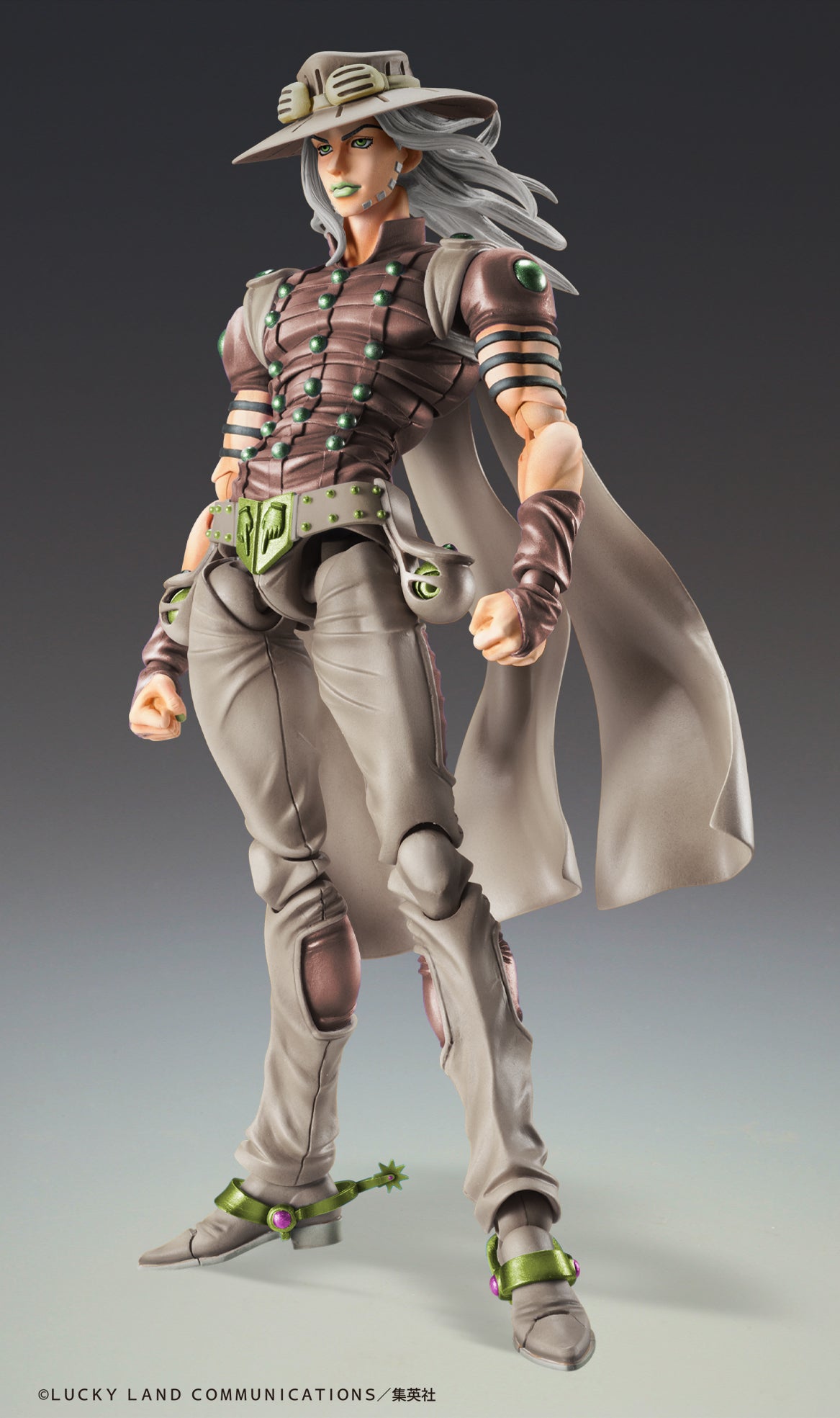 Super Action Statue JoJo's Bizarre Adventure Part.7 Gyro Zeppeli Third Figure