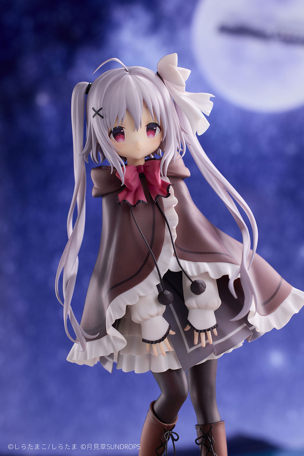 SUNDROPS Hoshizora Tetsudou to Shiro no Tabi Neri 1/7 Figure JAPAN OFFICIAL