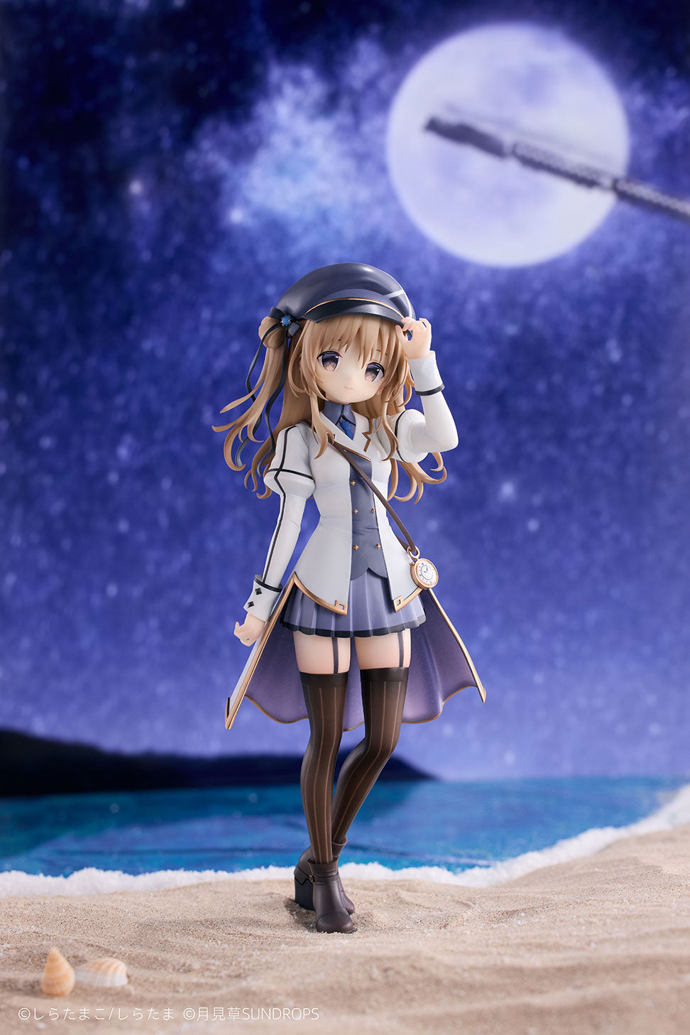 SUNDROPS Hoshizora Tetsudou to Shiro no Tabi Karuha 1/7 Figure JAPAN OFFICIAL