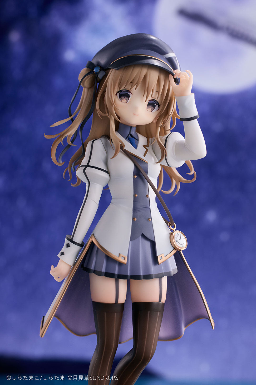 SUNDROPS Hoshizora Tetsudou to Shiro no Tabi Karuha 1/7 Figure JAPAN OFFICIAL