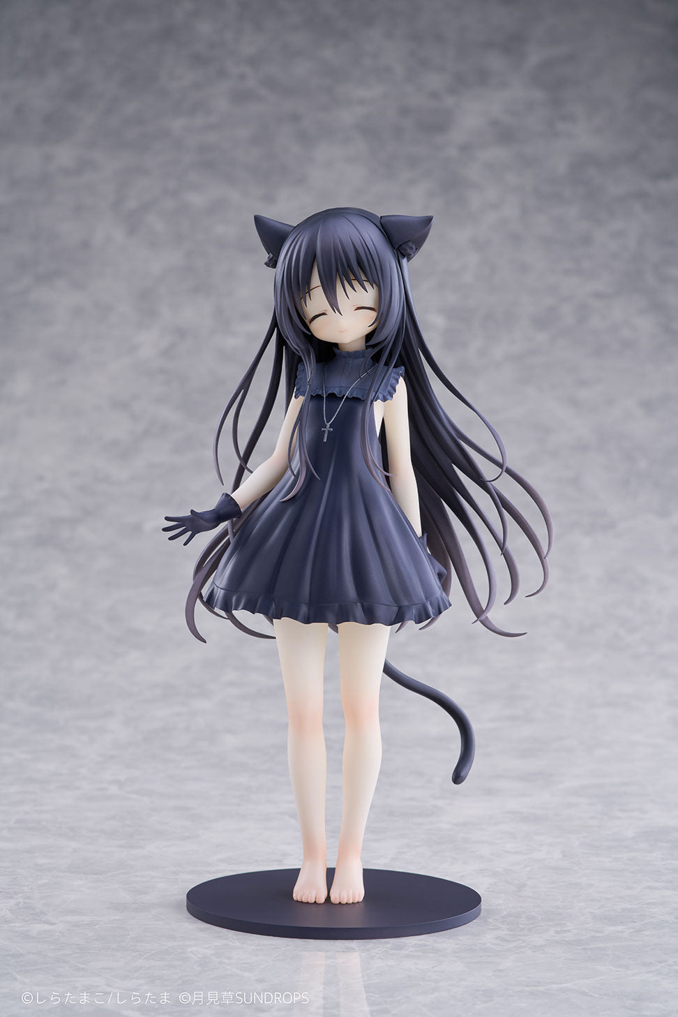 SUNDROPS Hoshizora Tetsudou to Shiro no Tabi Noir 1/7 Figure JAPAN OFFICIAL