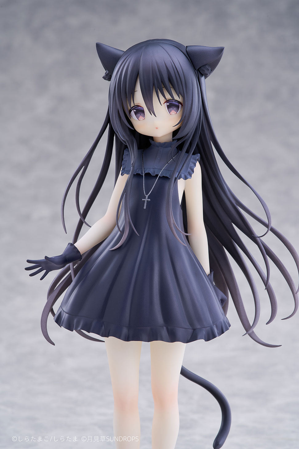 SUNDROPS Hoshizora Tetsudou to Shiro no Tabi Noir 1/7 Figure JAPAN OFFICIAL