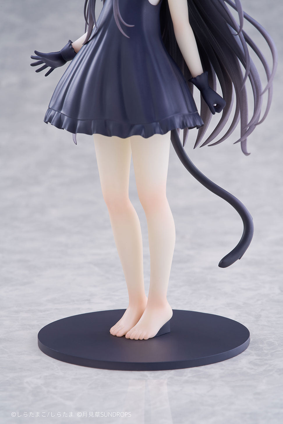 SUNDROPS Hoshizora Tetsudou to Shiro no Tabi Noir 1/7 Figure JAPAN OFFICIAL