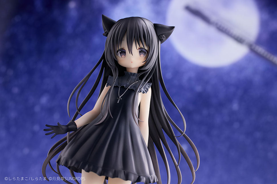 SUNDROPS Hoshizora Tetsudou to Shiro no Tabi Noir 1/7 Figure JAPAN OFFICIAL