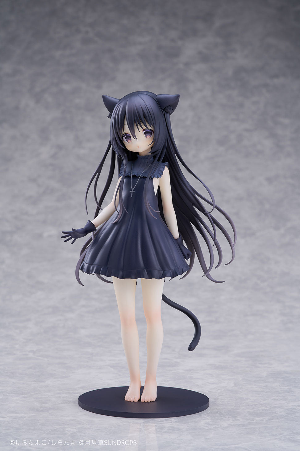 SUNDROPS Hoshizora Tetsudou to Shiro no Tabi Noir 1/7 Figure JAPAN OFFICIAL