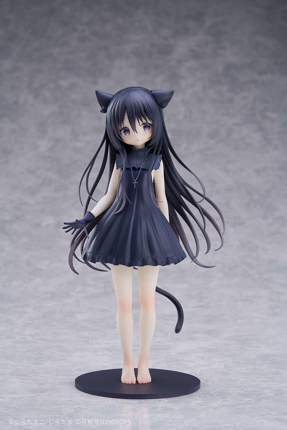 SUNDROPS Hoshizora Tetsudou to Shiro no Tabi Noir 1/7 Figure JAPAN OFFICIAL