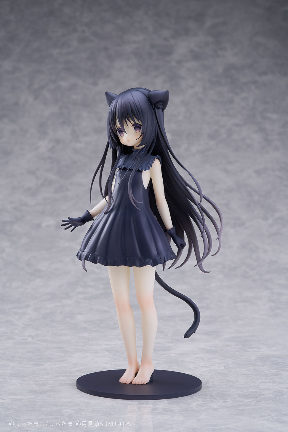 SUNDROPS Hoshizora Tetsudou to Shiro no Tabi Noir 1/7 Figure JAPAN OFFICIAL