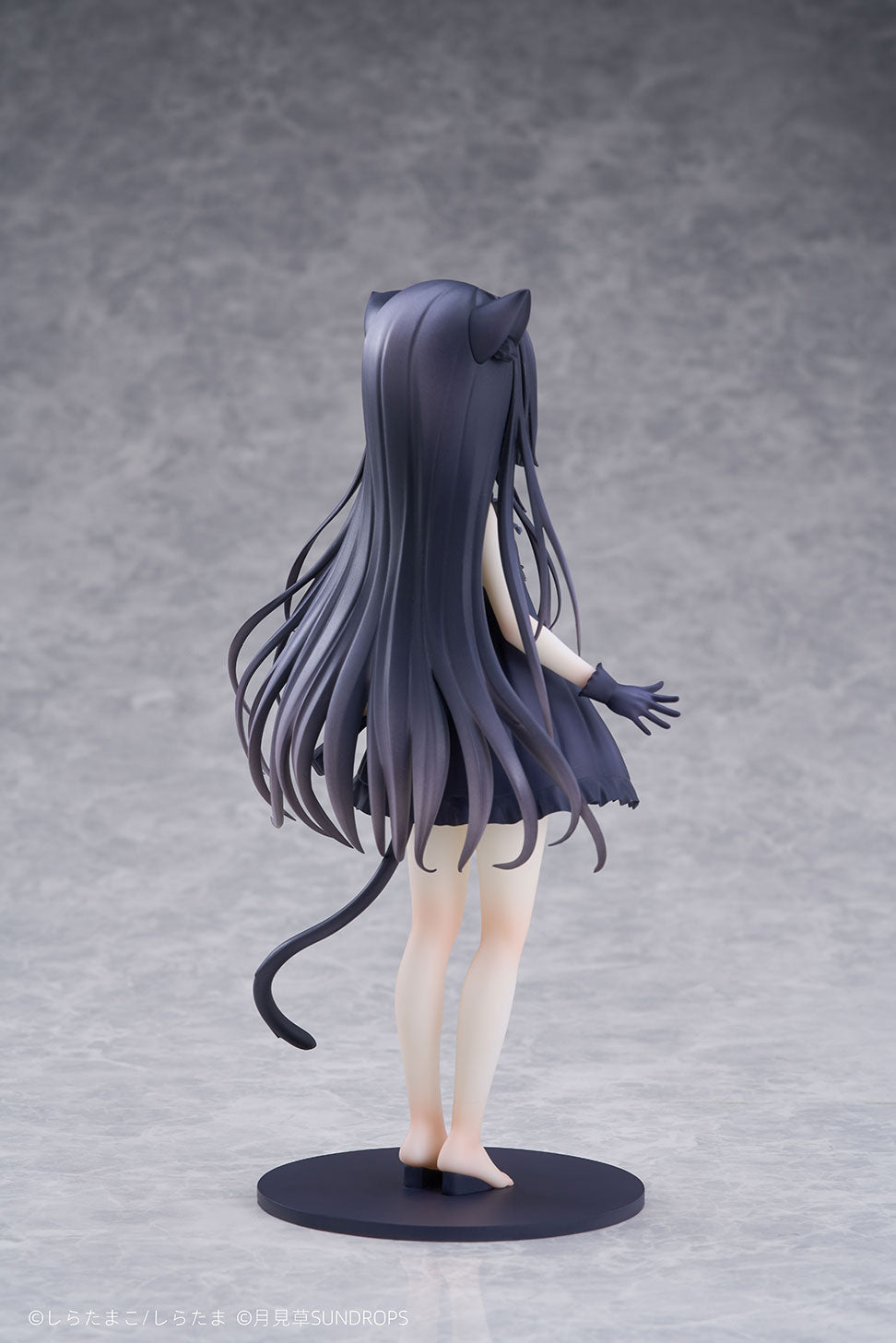 SUNDROPS Hoshizora Tetsudou to Shiro no Tabi Noir 1/7 Figure JAPAN OFFICIAL