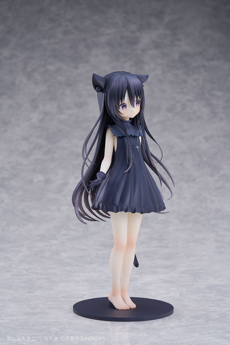 SUNDROPS Hoshizora Tetsudou to Shiro no Tabi Noir 1/7 Figure JAPAN OFFICIAL