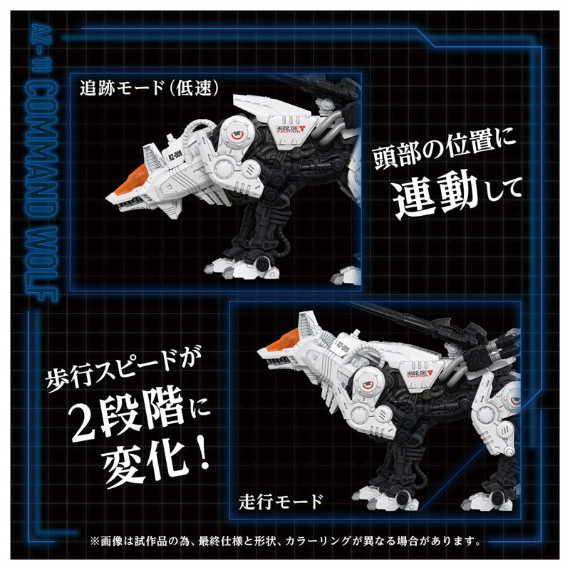 Takara Tomy ZOIDS AZ-11 Command Wolf 1/72 Model Kit JAPAN OFFICIAL