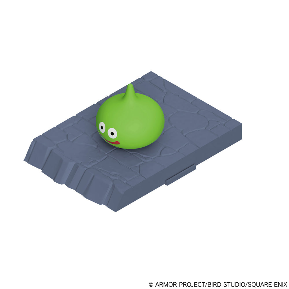 Square Enix Dragon Quest Plastic Model Kit Series Lime Slime with Grassland Base