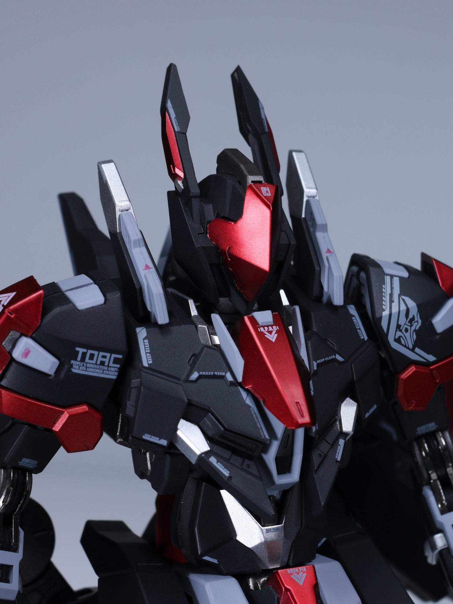 Tales of Armored Colossus Type62 Guyu Booster PhantomTactics Black Action Figure