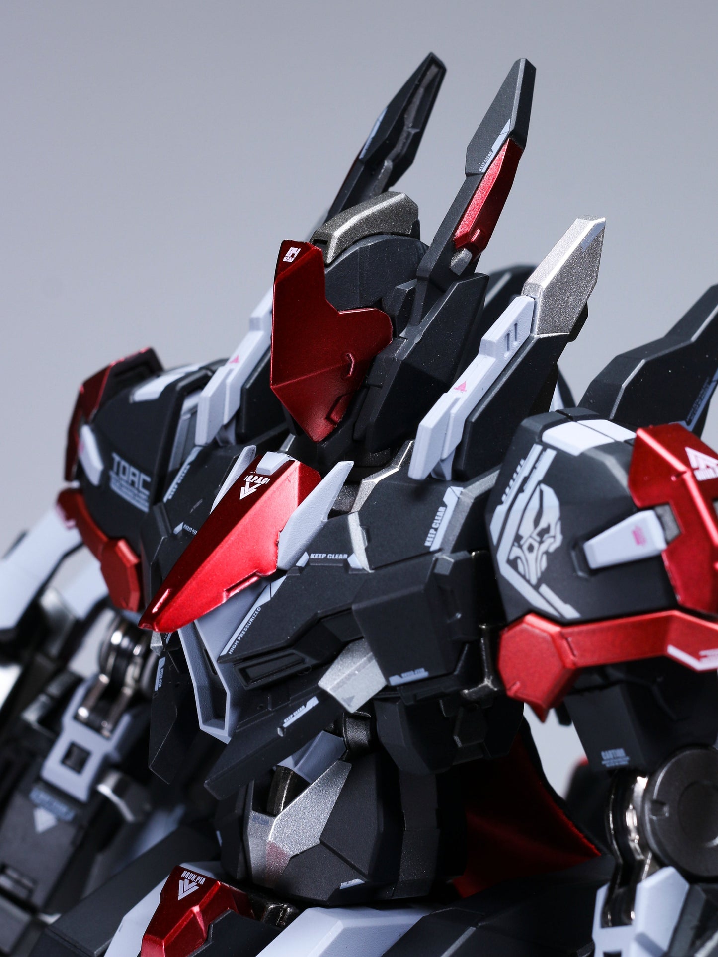 Tales of Armored Colossus Type62 Guyu Booster PhantomTactics Black Action Figure