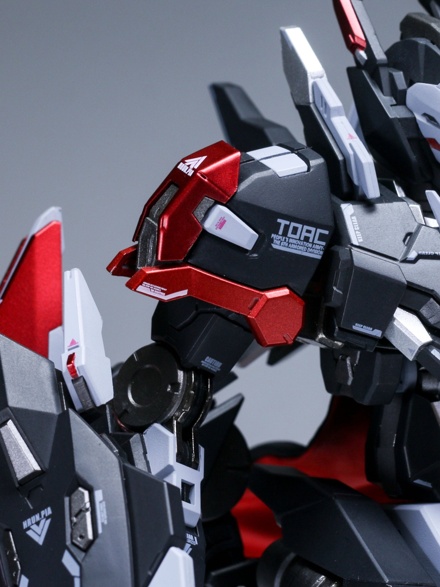 Tales of Armored Colossus Type62 Guyu Booster PhantomTactics Black Action Figure