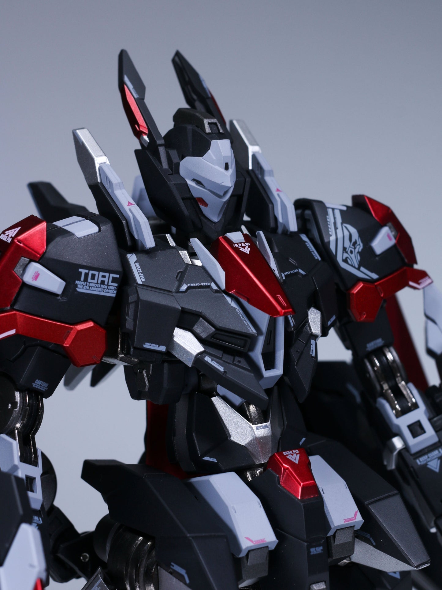 Tales of Armored Colossus Type62 Guyu Booster PhantomTactics Black Action Figure