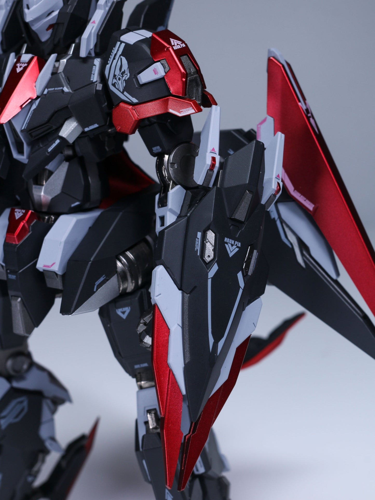 Tales of Armored Colossus Type62 Guyu Booster PhantomTactics Black Action Figure