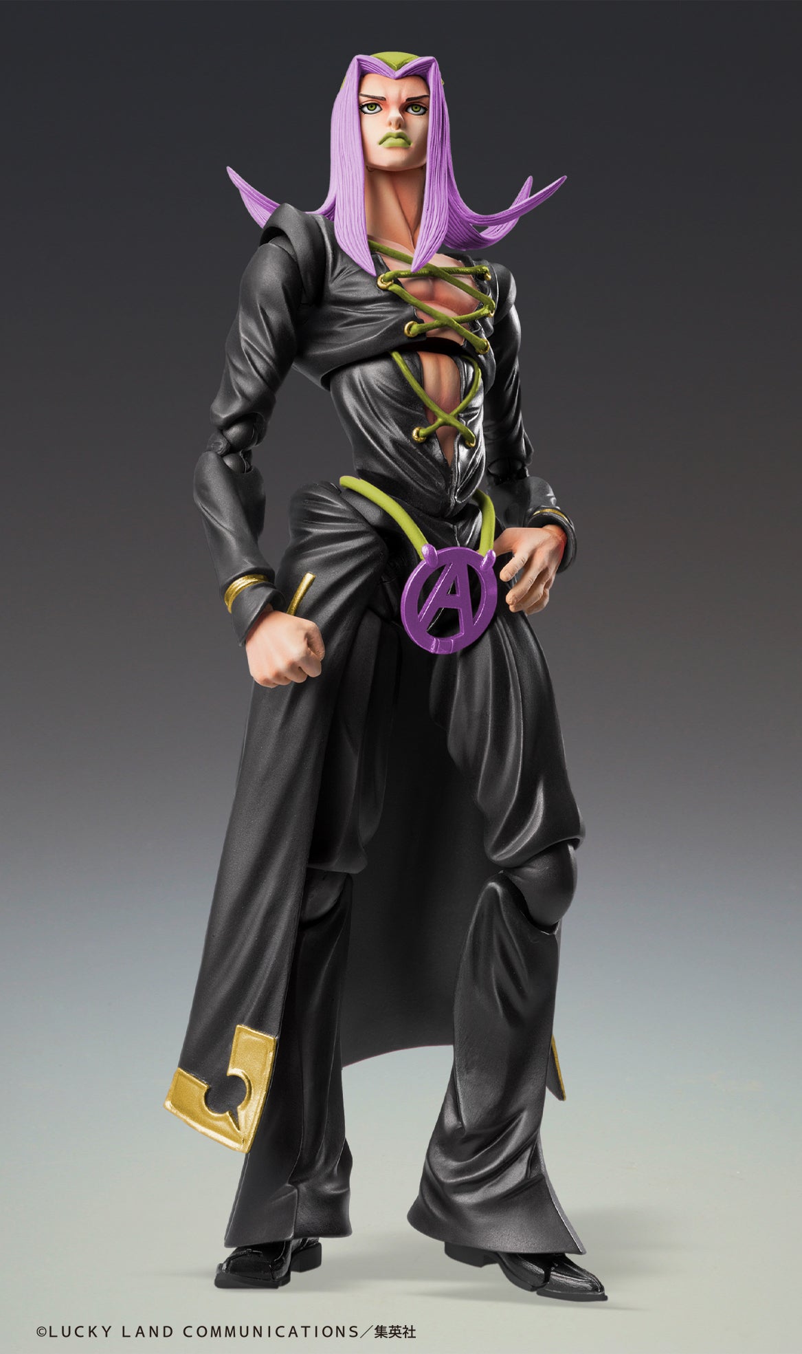 Super Action Statue JoJo's Bizarre Adventure Leone Abbacchio Ver.BLACK Figure