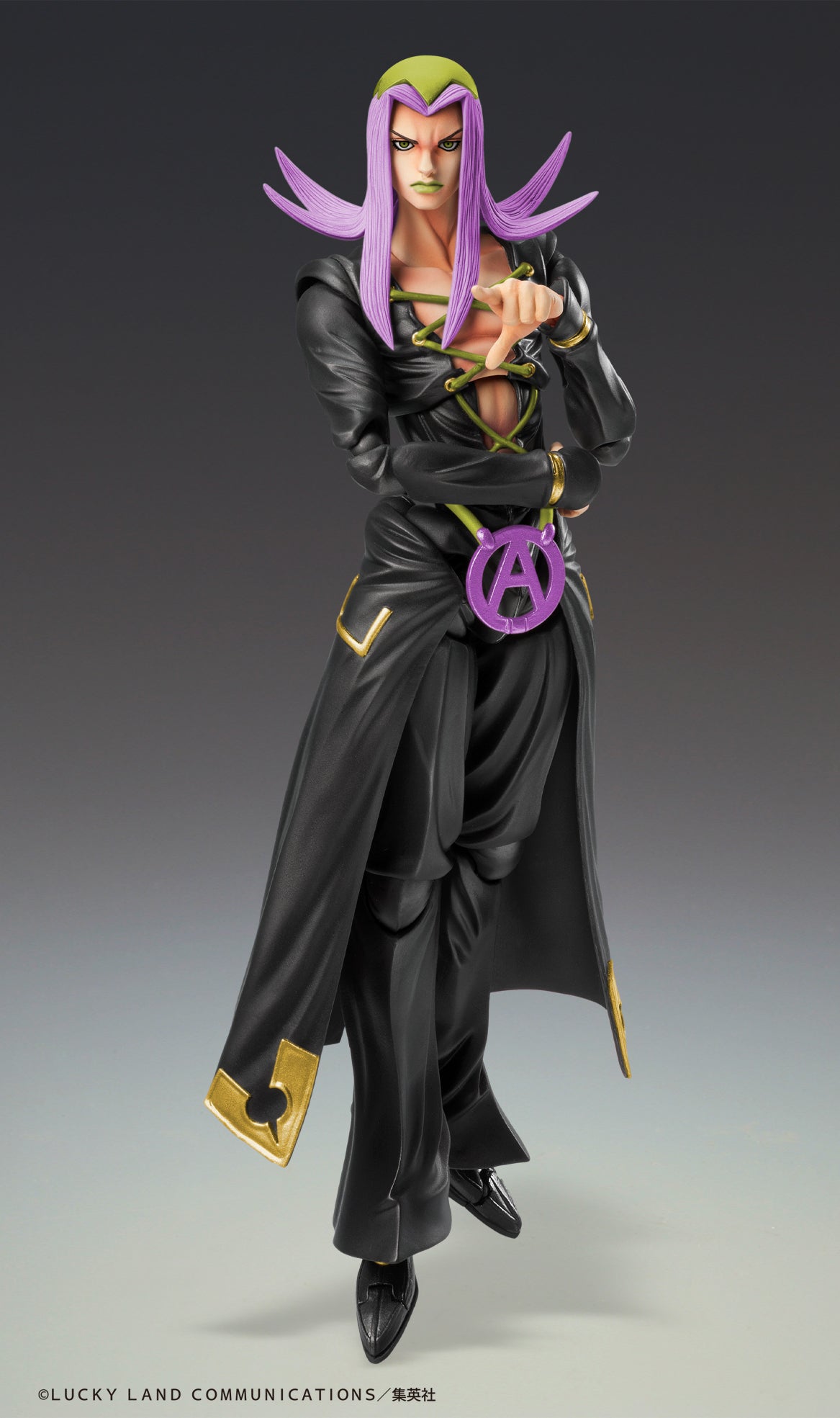 Super Action Statue JoJo's Bizarre Adventure Leone Abbacchio Ver.BLACK Figure