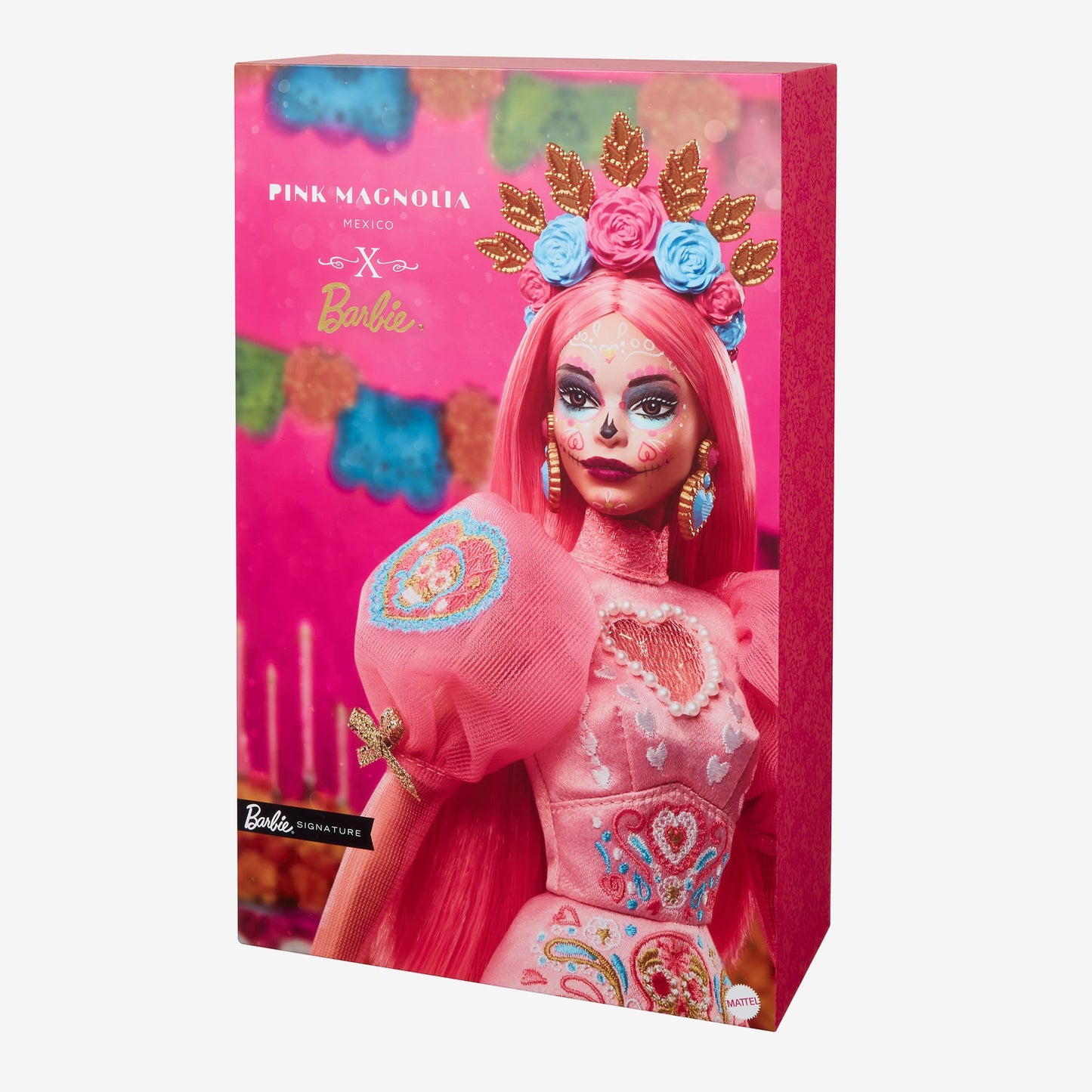 2023 Día De Muertos Barbie x Pink Magnolia Doll