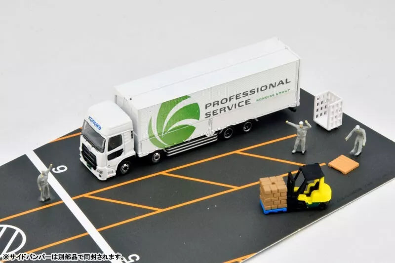 Truck Collection Distribution Site Konoike Transport Wing Van Set J JAPAN