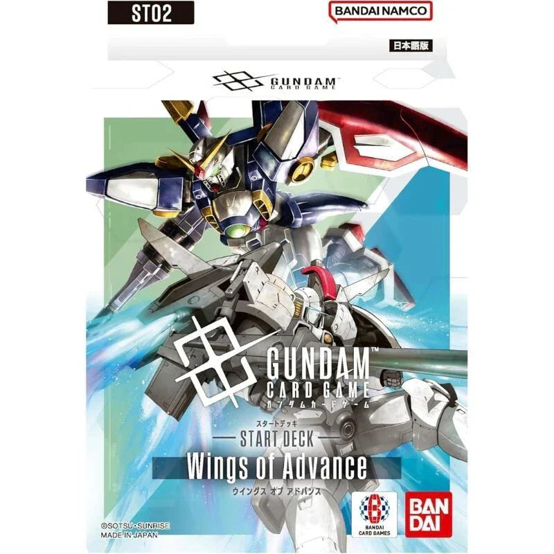 BANDAI Gundam Card Game Wings of Advance Starter Deck ST02 TCG JAPAN