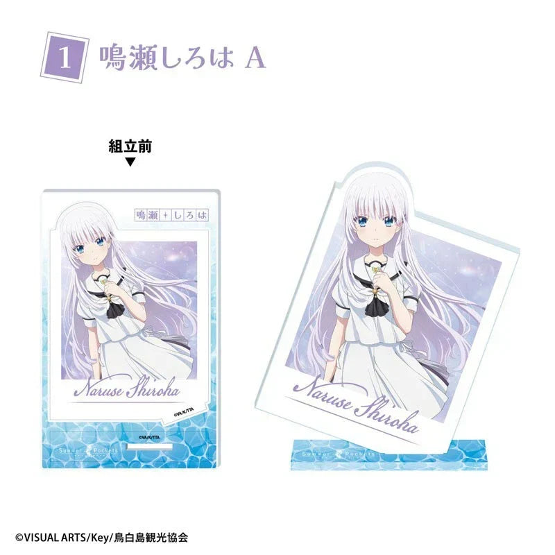 Summer Pockets Photo Style Acrylic Stand 10Pack BOX Candy Toy JAPAN OFFICIAL