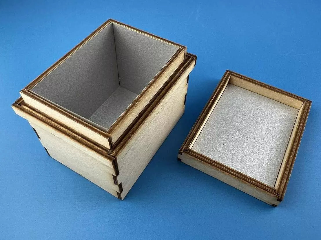 Tea Boxes 1/12 2set Figure JAPAN OFFICIAL