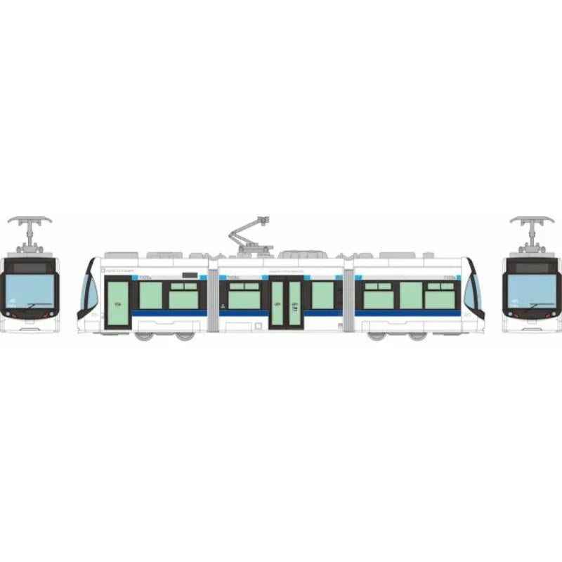 Tetsudou Collection Toyama Chihou Railway Local Trajectory Line T100 JAPAN