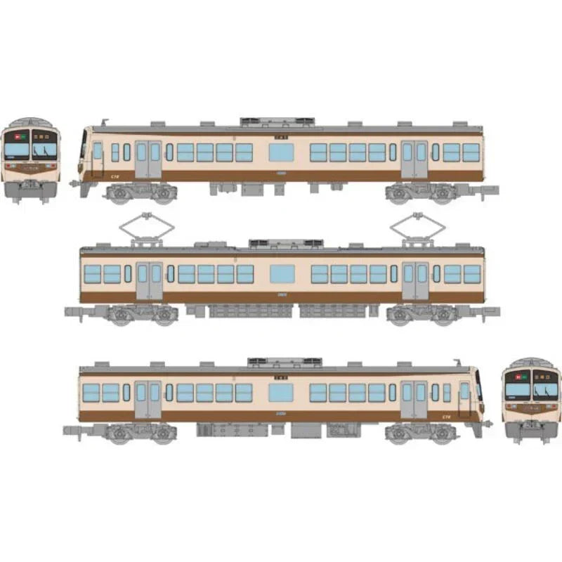 Tetsudou Collection Chichibu Railway 6000 Series Revival Color 3Car Set